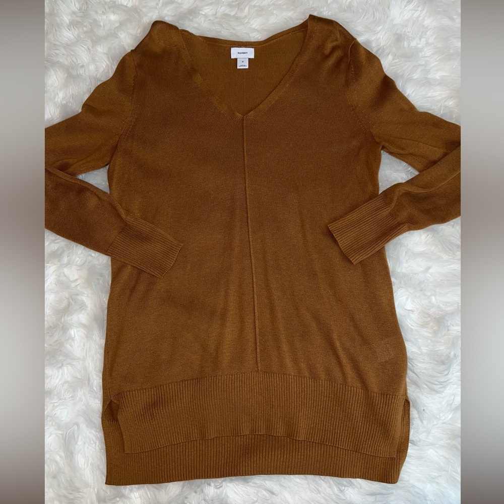 Old Navy Burned Orange Long Sleeve Sweater